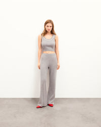 GRIS CHINE FONCE / NEW / QTY : 121 / Top Brassière à Bandes - Gris Chine Fonce