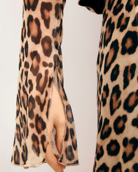 LEOPARD / NEW / QTY : 71 / Top Manches Longues Cameron - Leopard