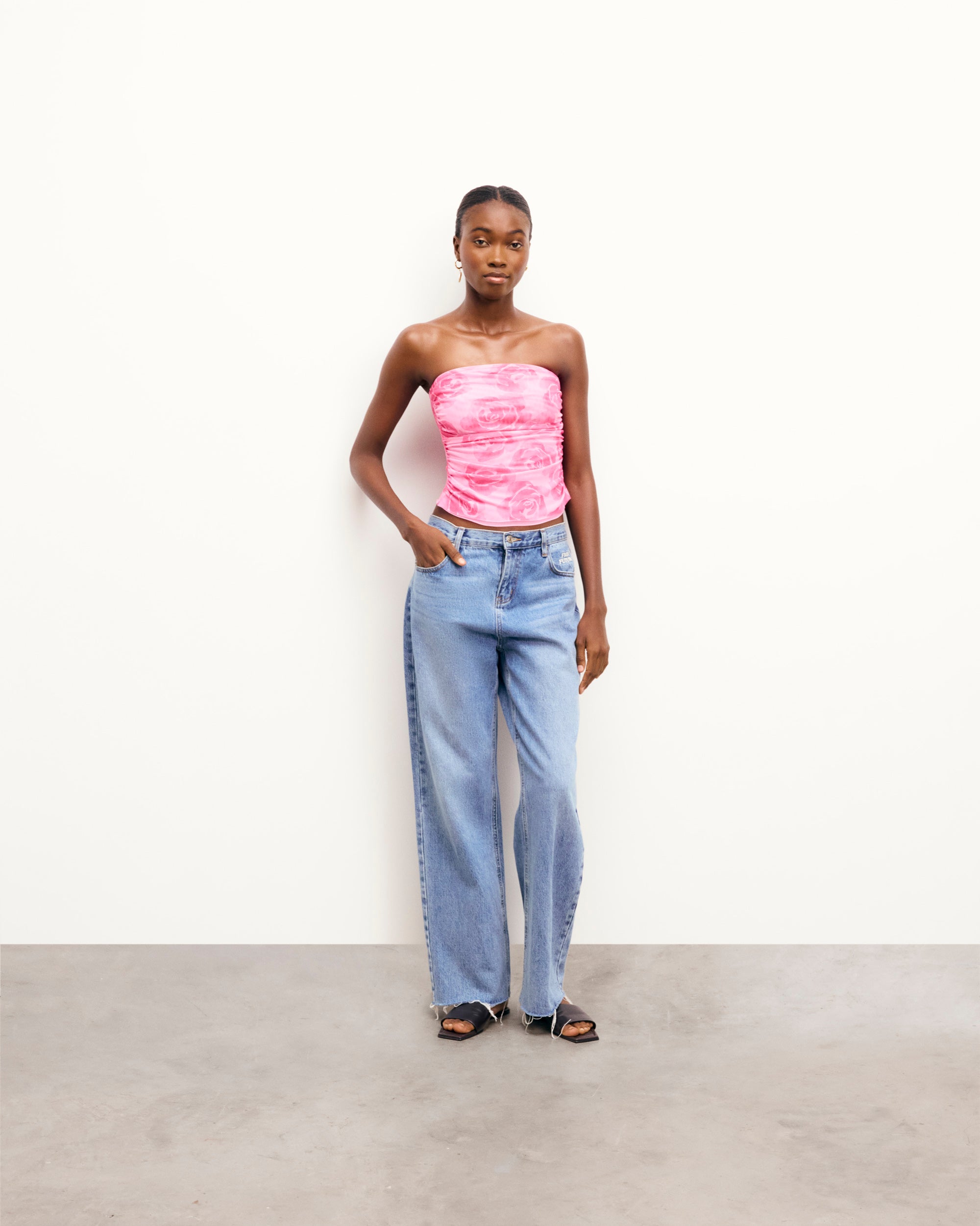 CANDY FLOWERS / NEW / QTY : 33 / Top Bustier Melia - Candy Flowers