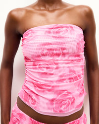 CANDY FLOWERS / NEW / QTY : 33 / Top Bustier Melia - Candy Flowers