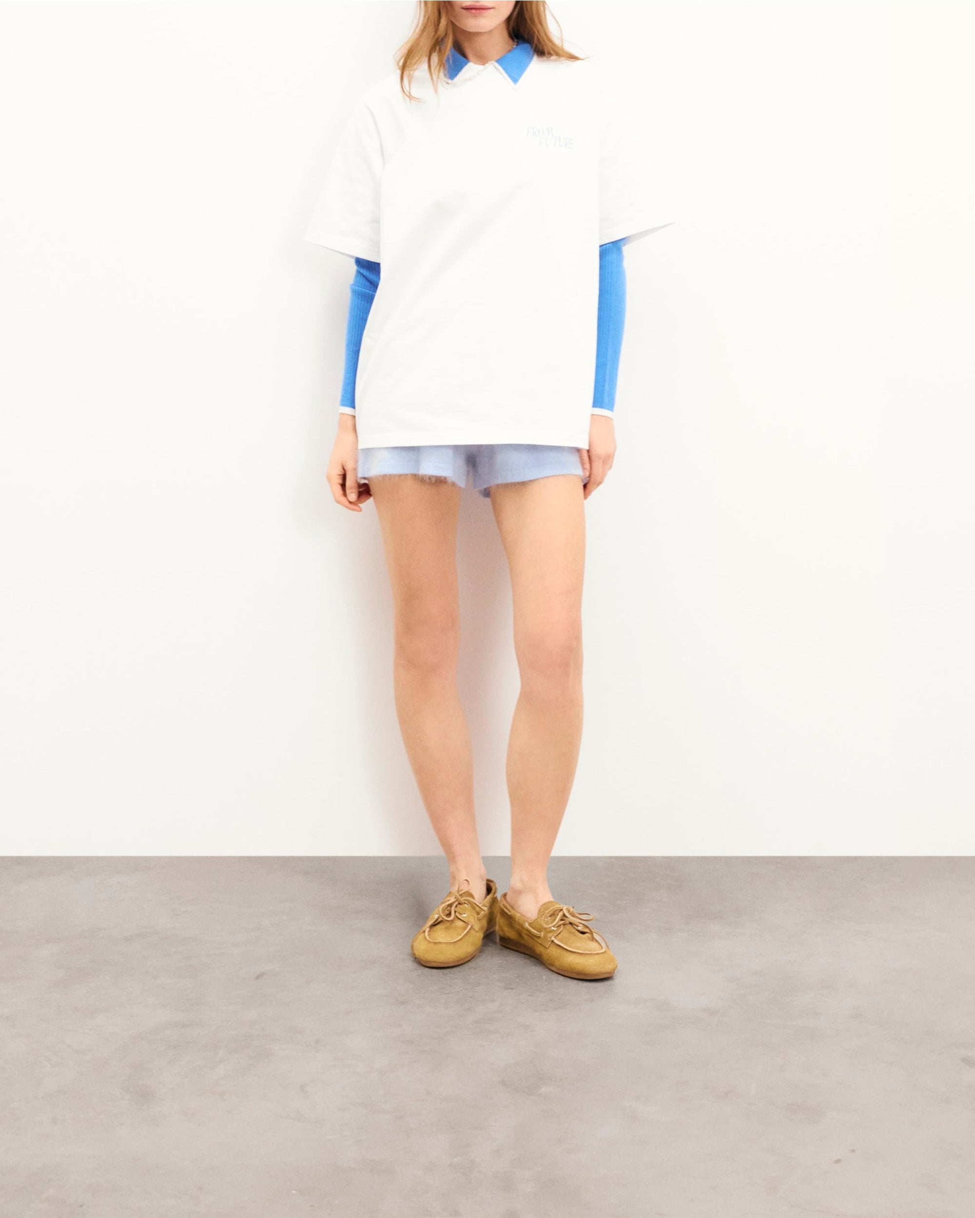 Round-neck T-shirt - White