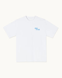 BLANC / NEW / QTY : 17 / T-shirt Unisexe Col Rond Manches Courtes - Blanc