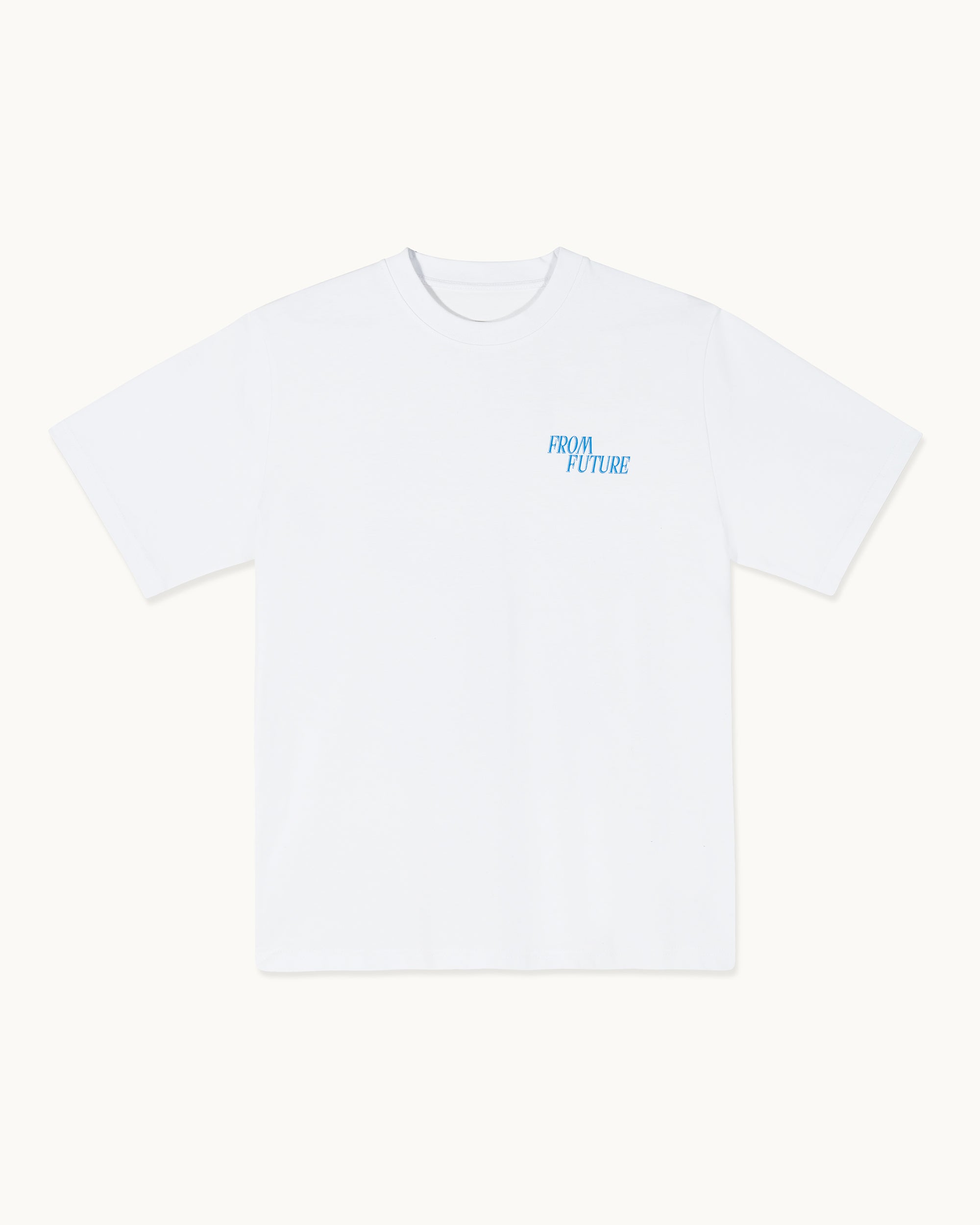 BLANC / NEW / QTY : 17 / T-shirt Unisexe Col Rond Manches Courtes - Blanc