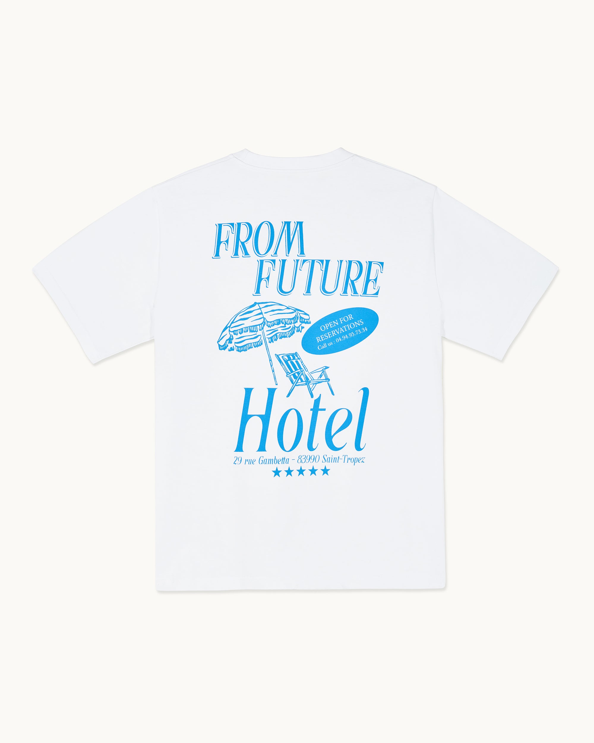 Round-neck T-shirt - White