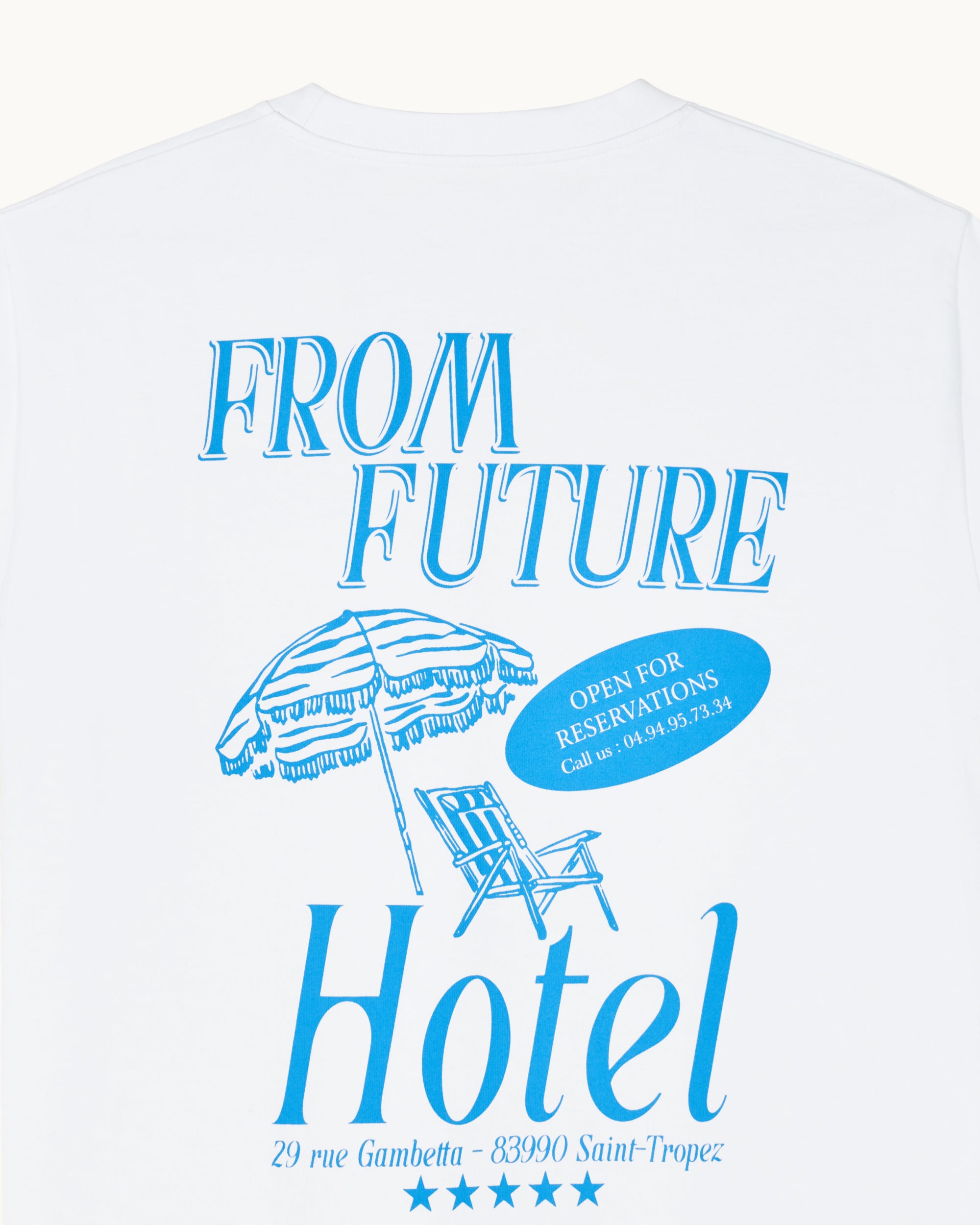 Round-neck T-shirt - White