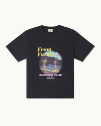 WASHED BLACK / NEW / QTY : 90 / T-shirt Col Rond Manches Courtes - Washed Black