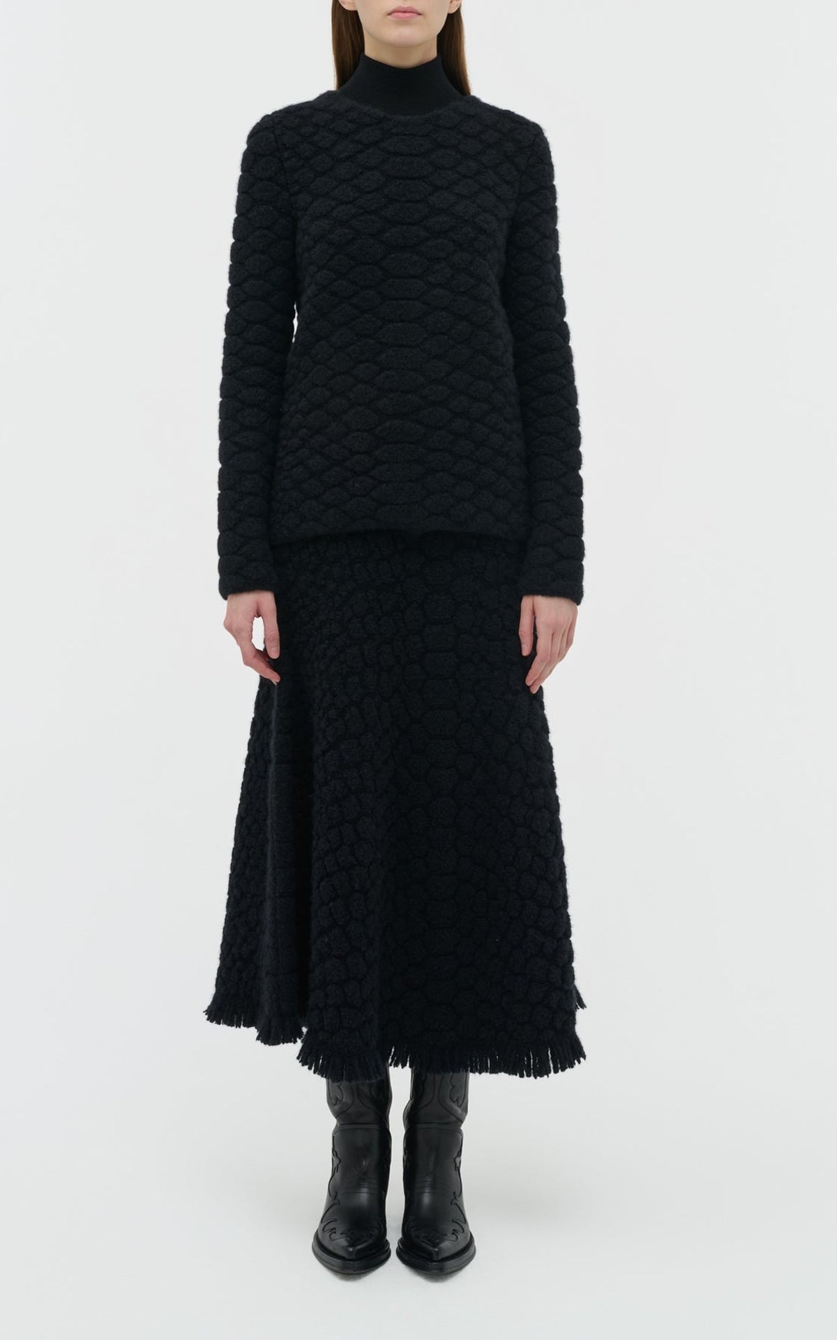 BAD COLOR Black / Pull Tansey en cachemire - Black