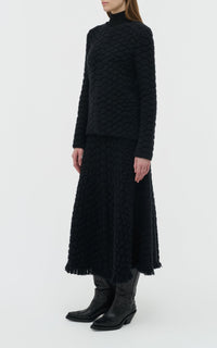 BAD COLOR Black / Pull Tansey en cachemire - Black
