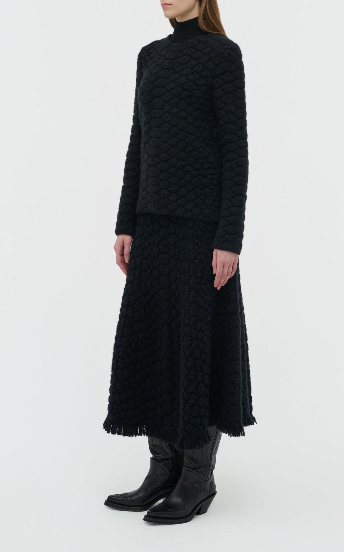 BAD COLOR Black / Pull Tansey en cachemire - Black