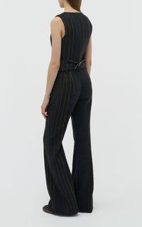 Charcoal Multi / Pantalon Rhein en laine - Charcoal Multi