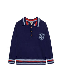 Jack cotton jumper - Malibleu blue