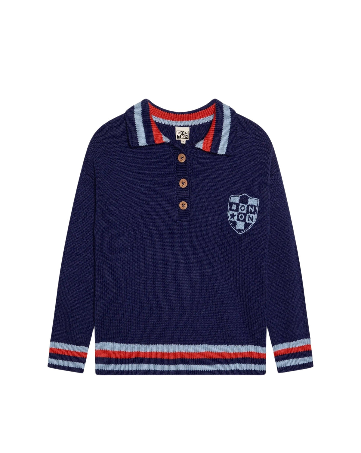 Jack cotton jumper - Malibleu blue