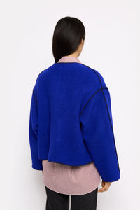 Lottie wool jacket - Blue