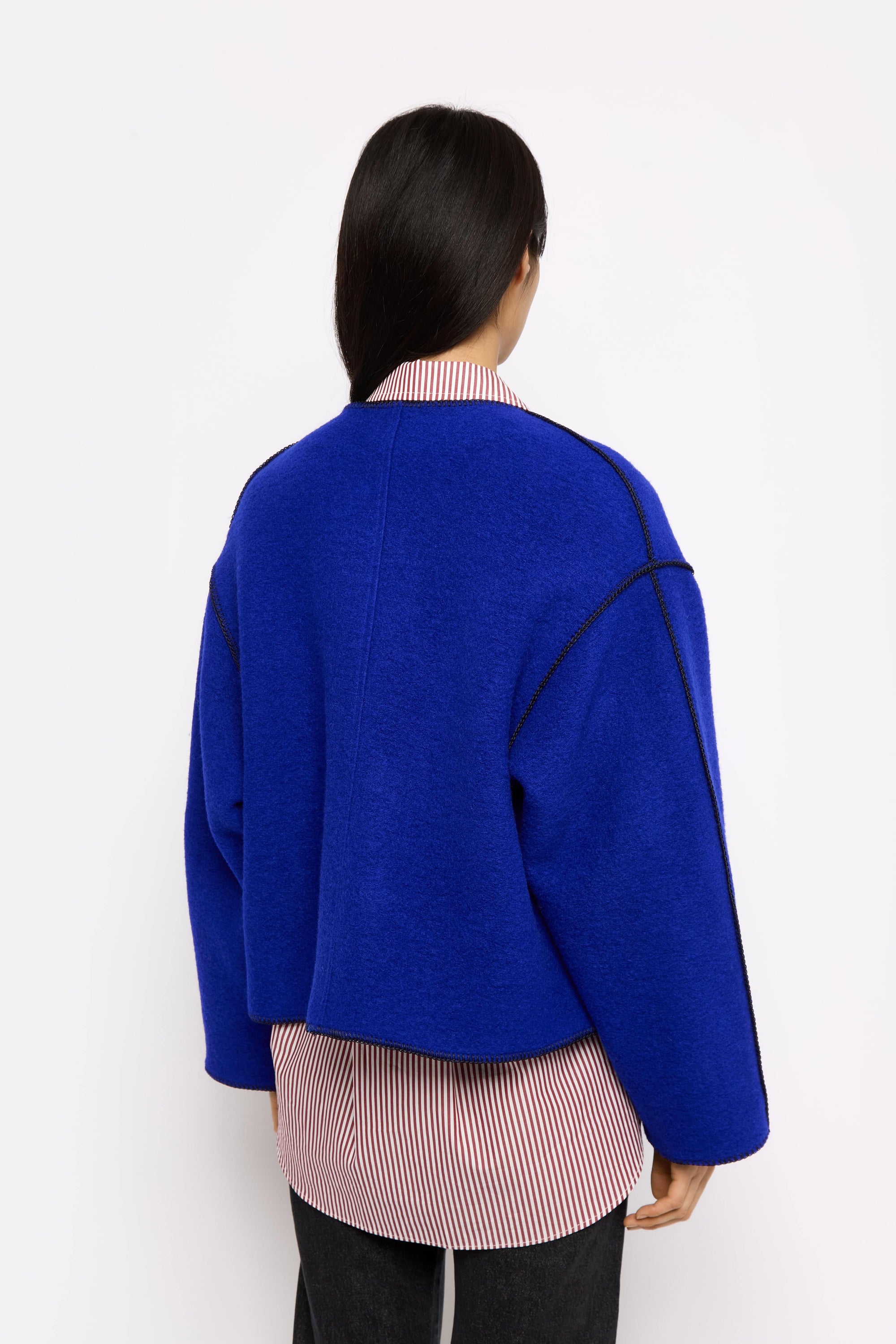 Lottie wool jacket - Mist