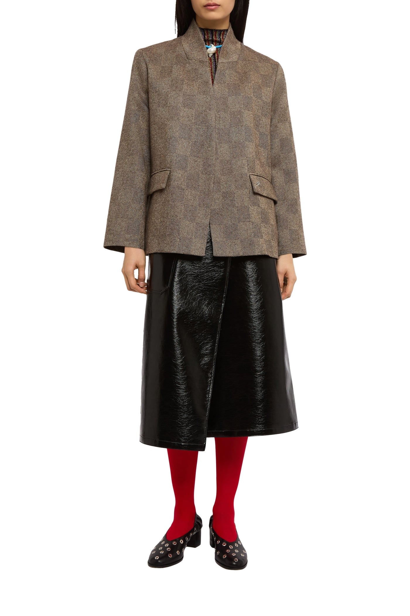 Veste Aldo en laine - Chocolat