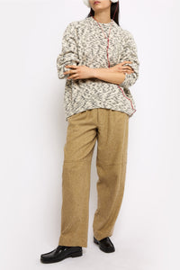 Pull Woody en laine - Ivoire