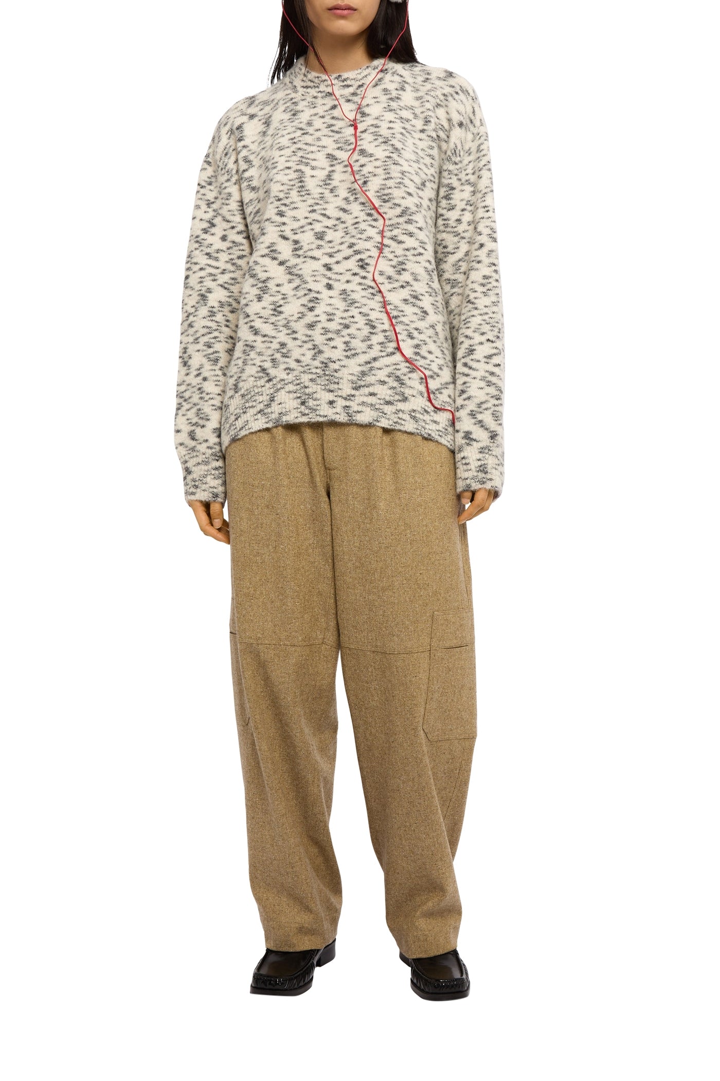 Pull Woody en laine - Ivoire