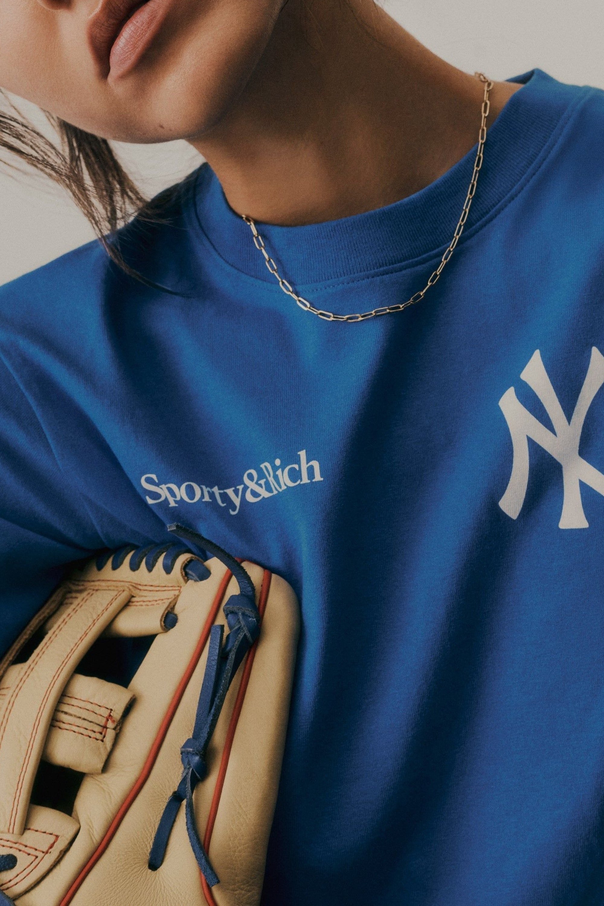 Slugger T-Shirt - Team Blue & White