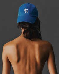 Casquette Yankees Serif en tissu - Paris Blue