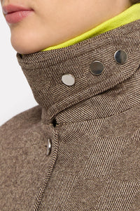 Veste Carlos en laine - Chocolat