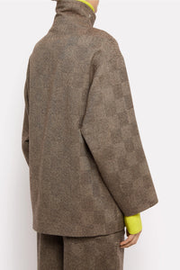 Veste Carlos en laine - Chocolat