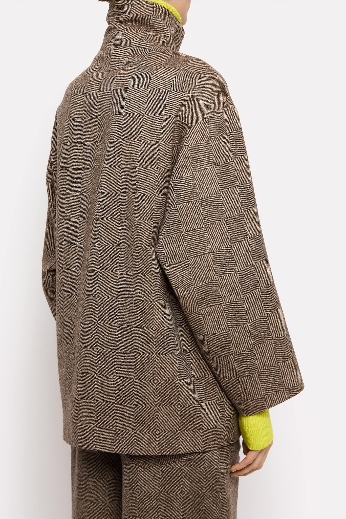 Veste Carlos en laine - Chocolat