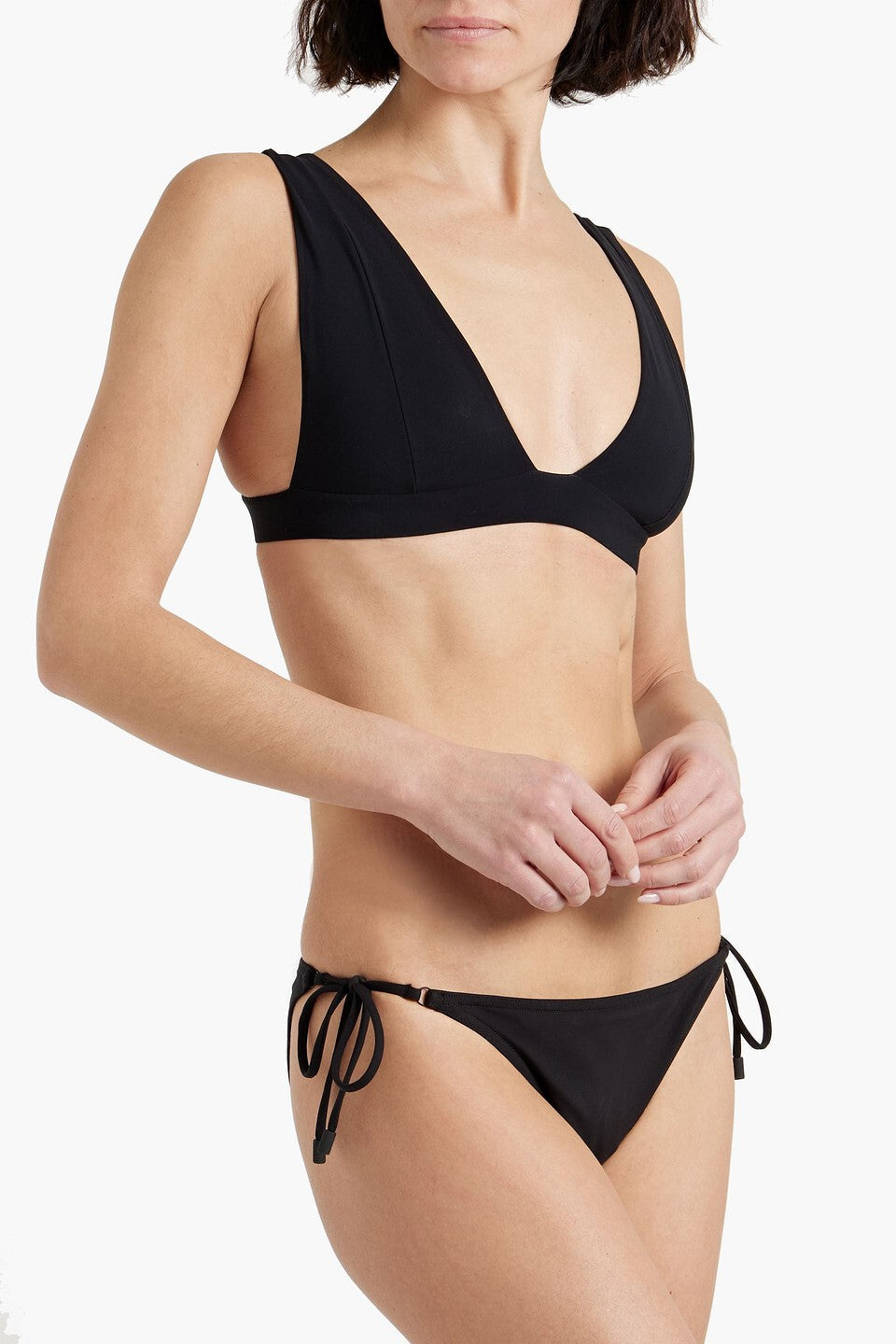 TRIANGLE BIKINI TOP WITH WIDE STRAPS