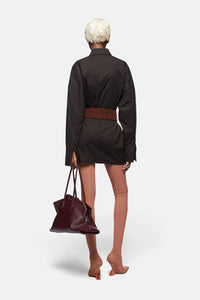 Mini dress - Brown