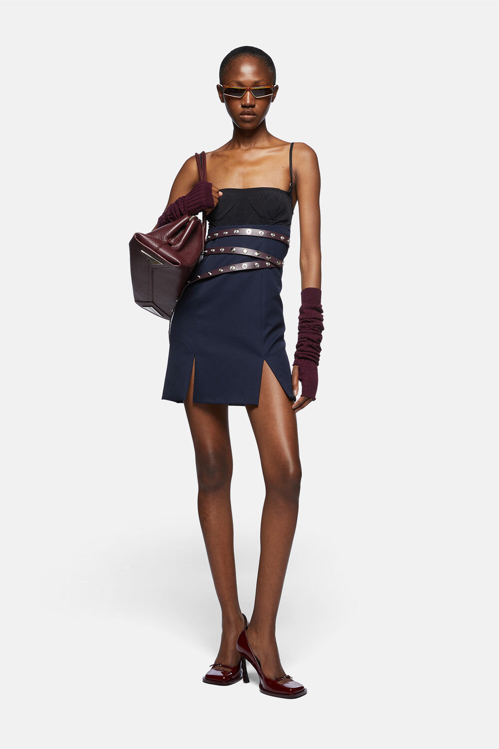 Mini dress - Navy blue