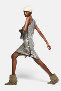 Mini dress - SILVER