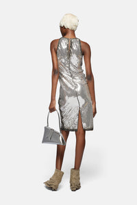 Mini dress - SILVER