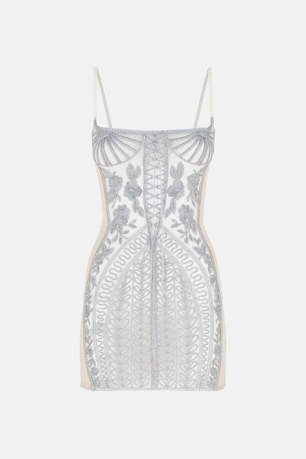 Mini dress - SILVER