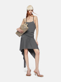 Mini Dress - Dark grey melange