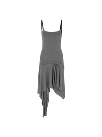 Mini Dress - Dark grey melange