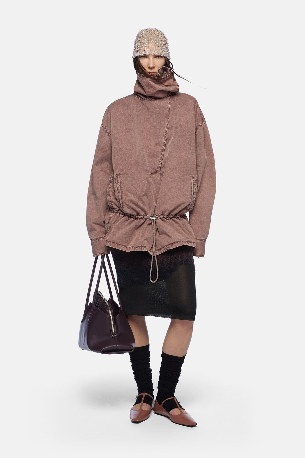 Bomber - Washed mauve