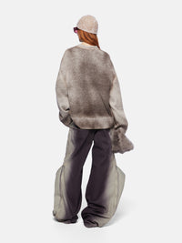Long pant - Purple/white