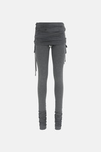 Long Pant - Dark grey melange