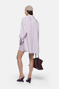 Short Pant - White/purple