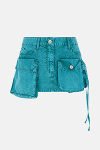 Mini Skirt - Green