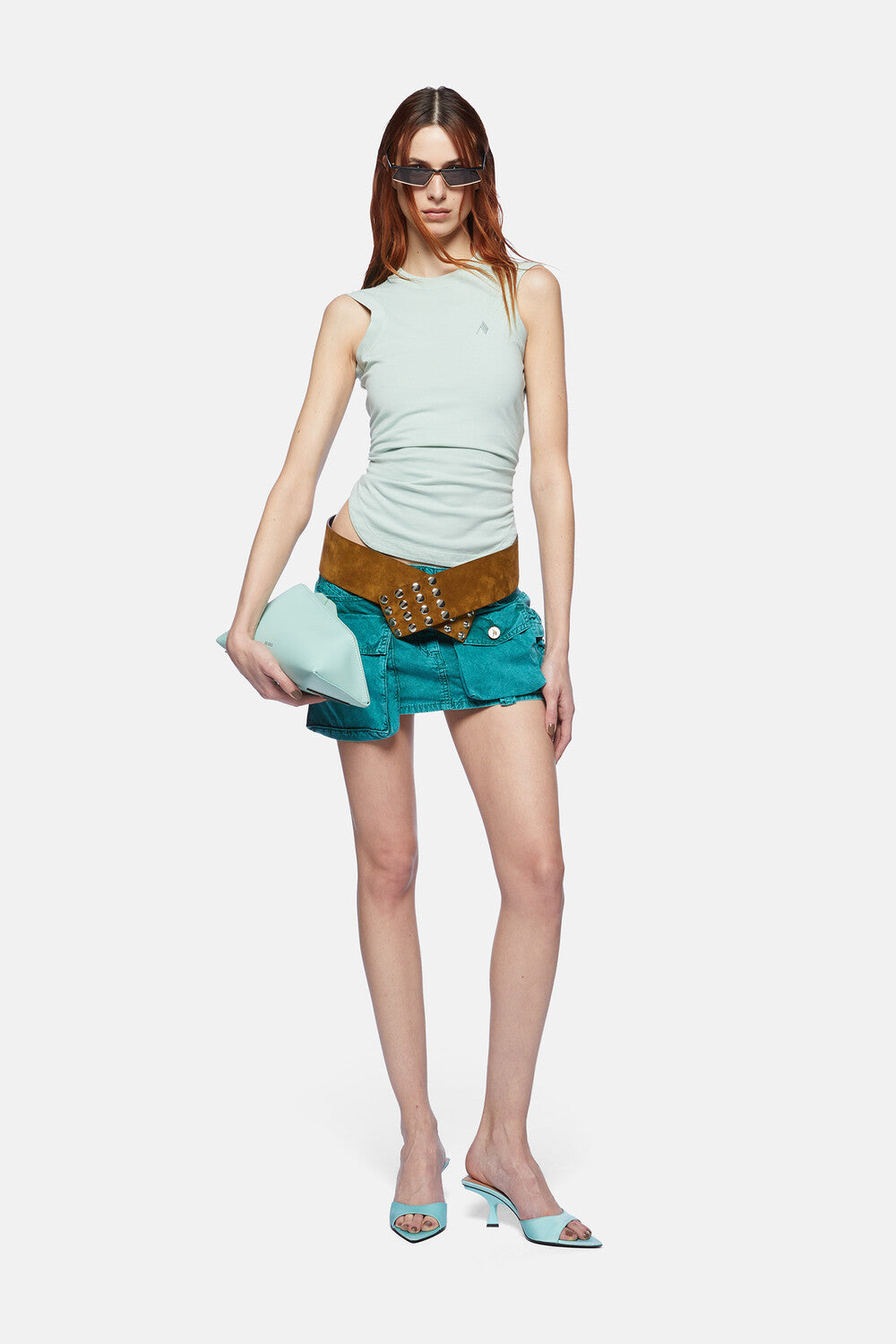 Mini Skirt - Green