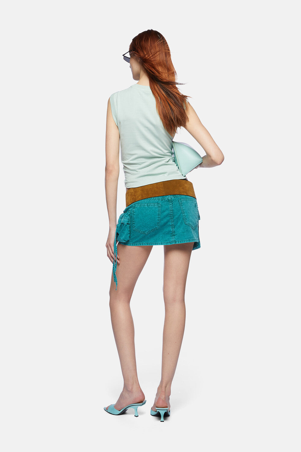 Mini Skirt - Green