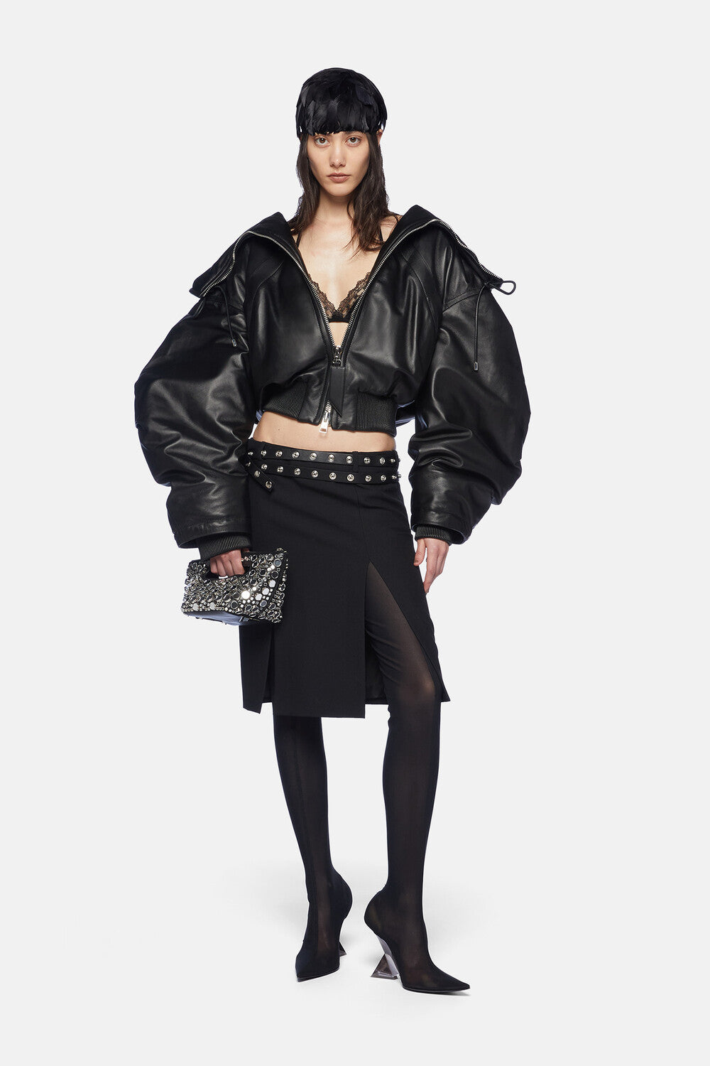 Midi skirt - Black