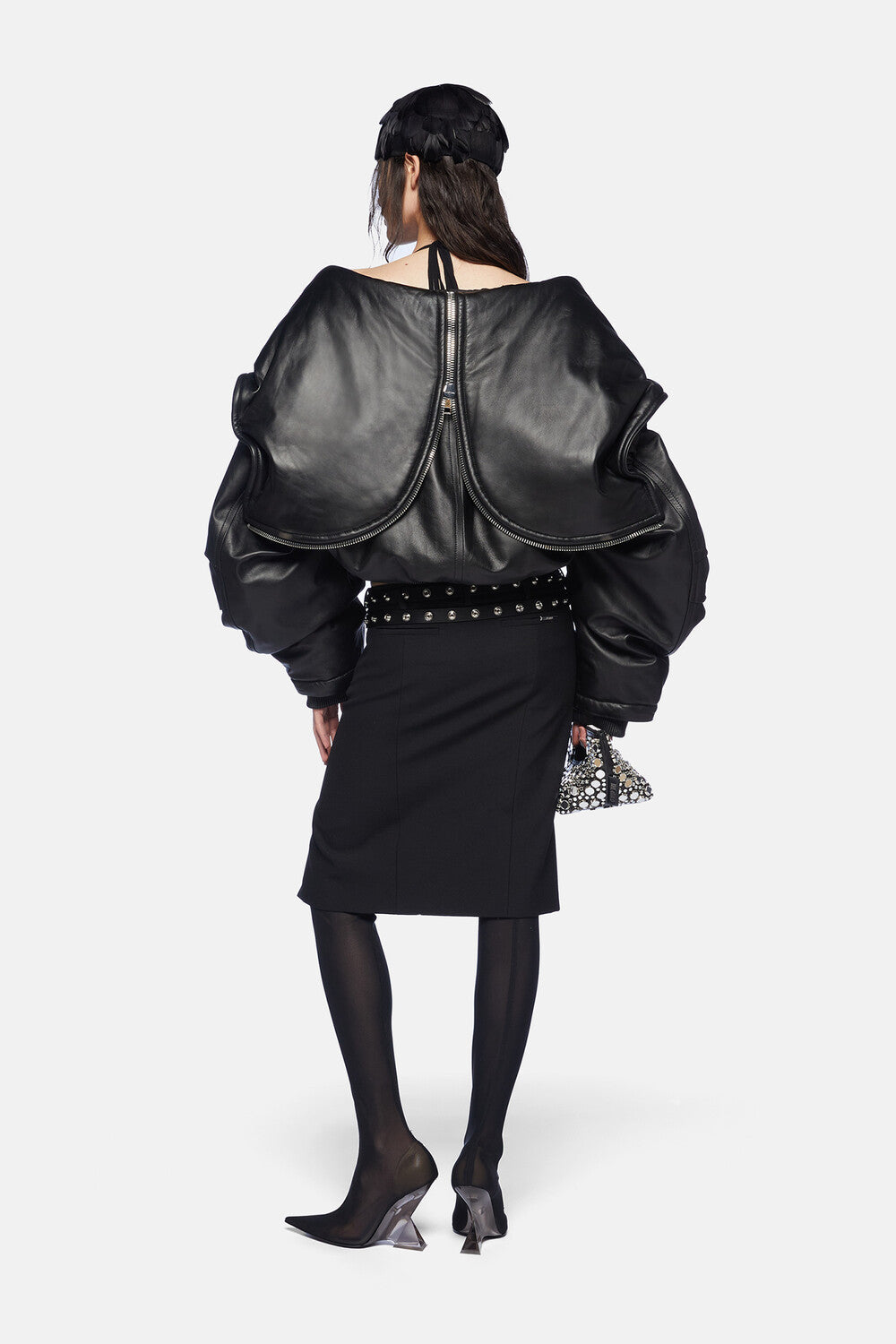 Midi skirt - Black