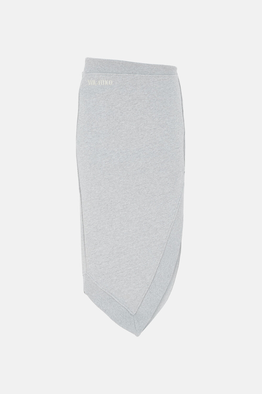 Midi skirt - Melange grey/beige