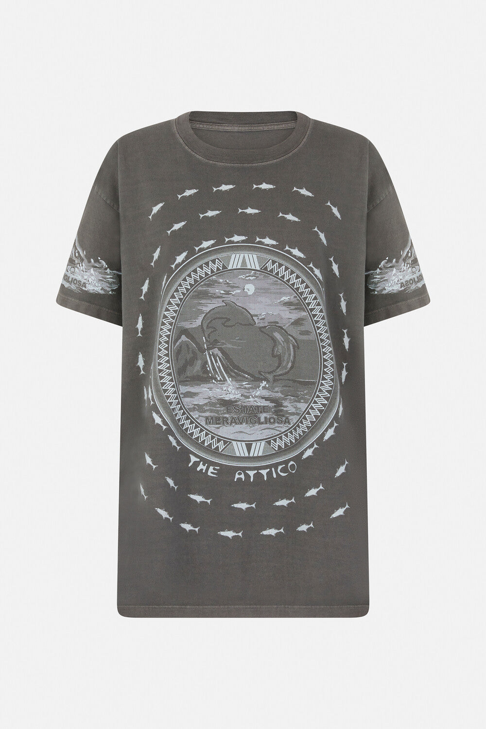 T-shirt - Faded black