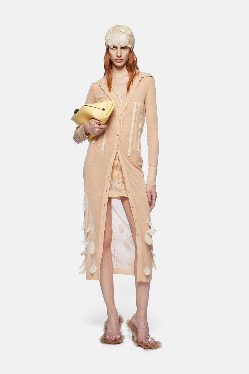 Midi dress - Pale pink