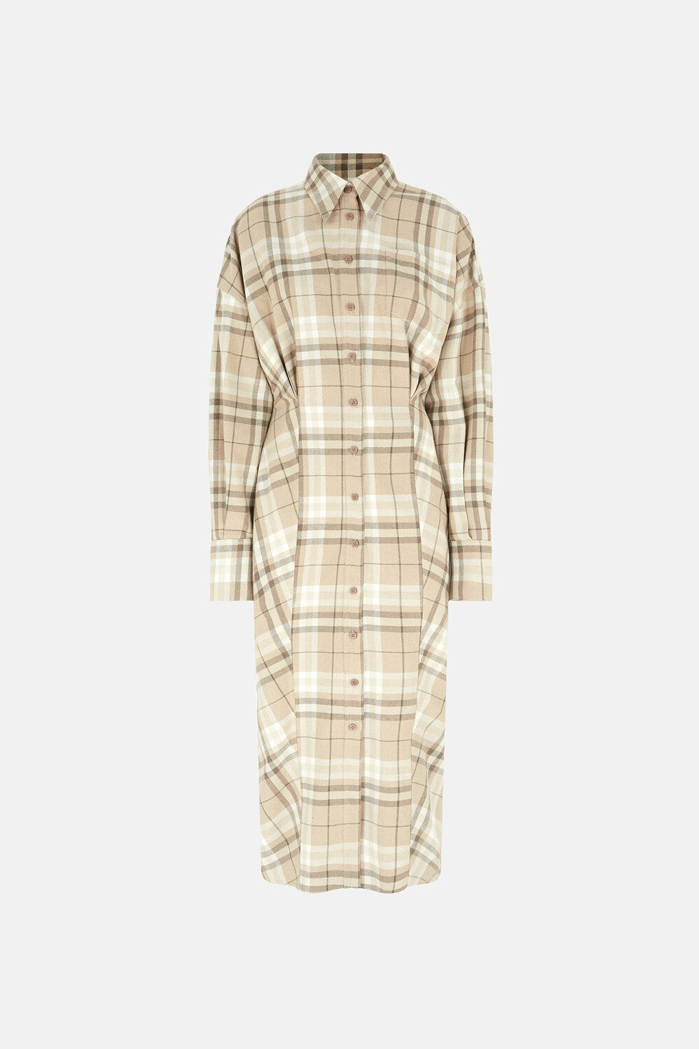 Midi dress - Beige