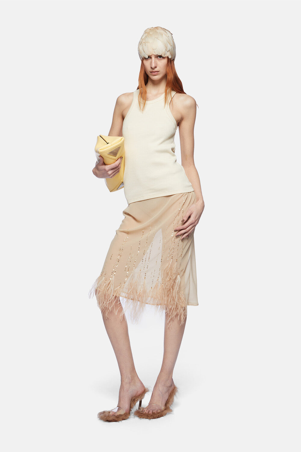 Midi dress - Pale pink