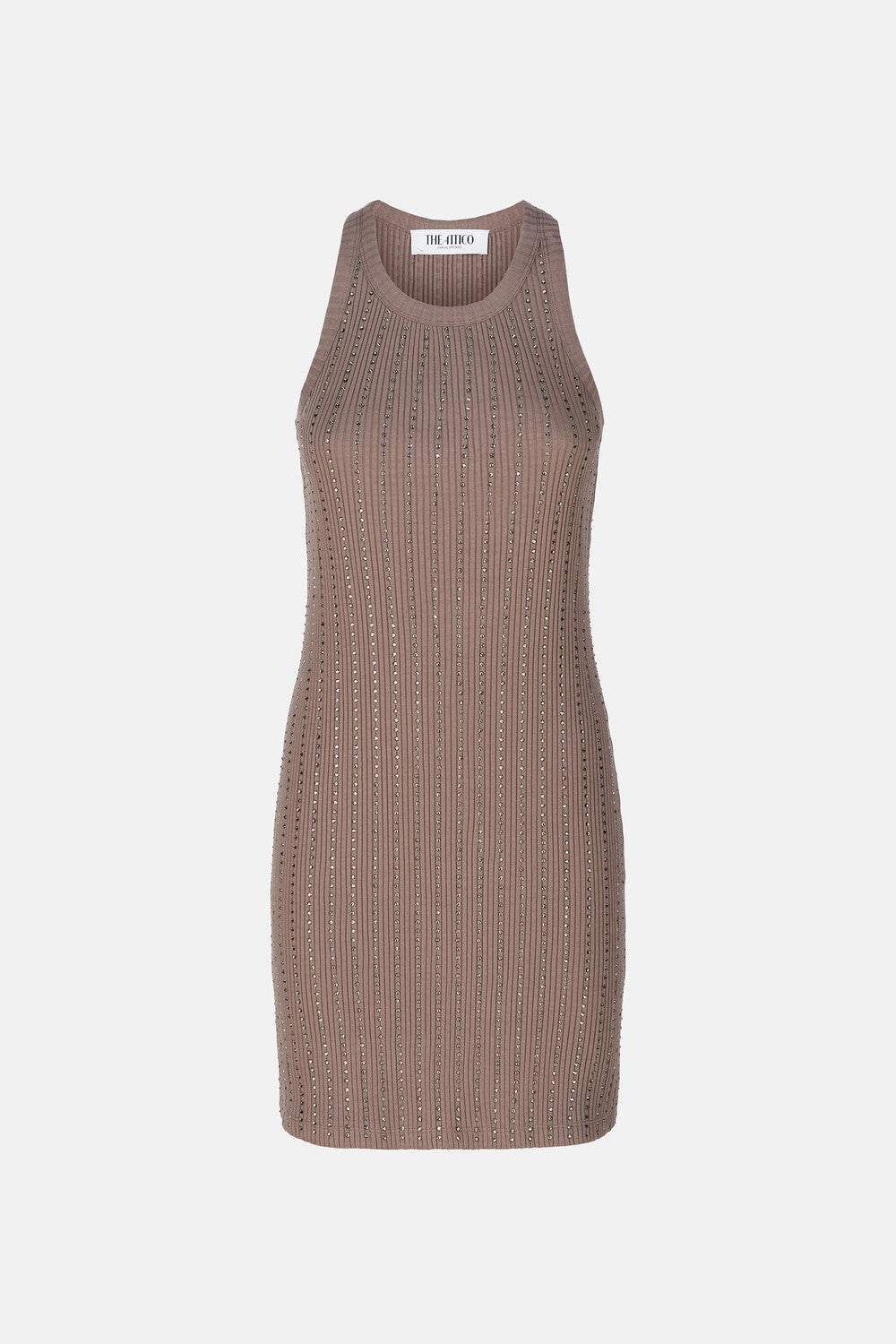Midi dress - Faded mud