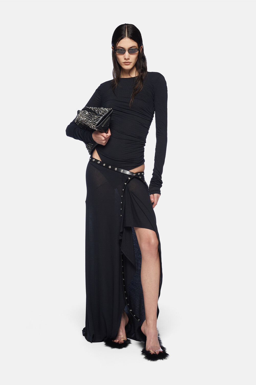 Midi dress - Black